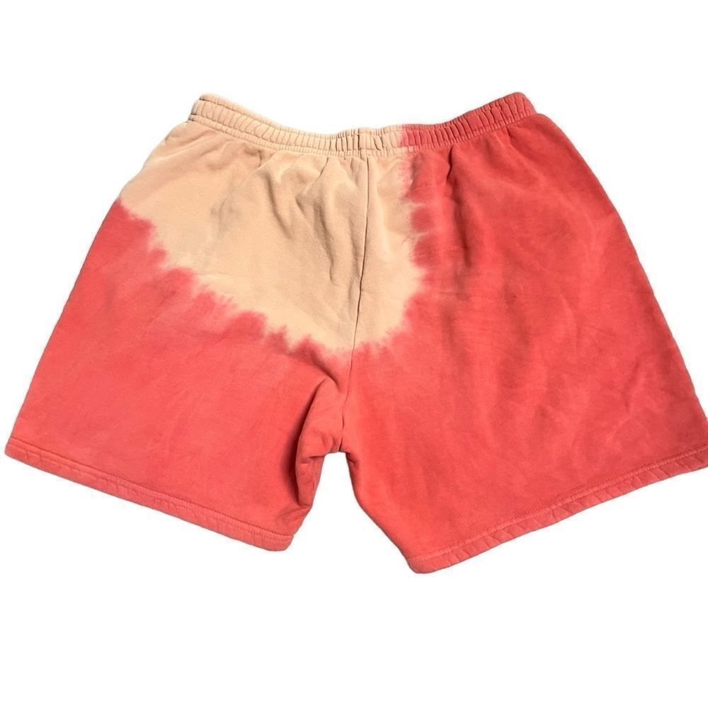 Madhappy Tie-Dye Print Fleece Sweat Shorts Orange XL NEW - Picture 2 of 5